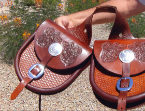 Custom saddle bags